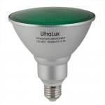 Лампа икономична  PAR382027GRN 20W E27 PAR38 ULTRALUX зелена